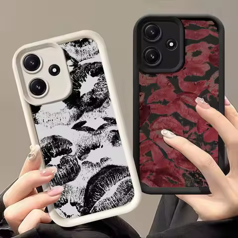 Lips Kiss Print Case For Motorola Edge 50 Fusion Ultra 70 60 Pro 40 NEO 5G G84 G32 G53 G15 G24 G34 G