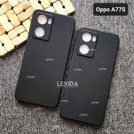 Oppo A77S Softcase Macaron Silicone Black Full Protection Oppo A77S