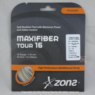 【威盛國際】ZONS 網球線 Maxfiber Tour 16 仿腸線 半羊腸線 纖維複絲線