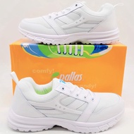 PALLAS JAZZ 3060206  PUTIH SUKAN WHITE SPORT SHOES / KASUT LATIHAN PUTIH