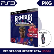 Games PS3 eFOOTBALL 2026 / PES 2026 GEMBOX via Flashdisk - PKG