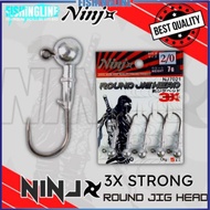 [PROGA] NINJ (NJ7021) 3X STRONG ROUND JIG HEAD