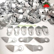 Curved melon seeds for picture frames