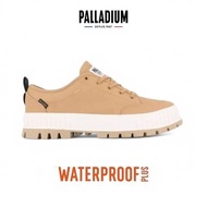PALLADIUM PALLASHOCK LO WP+厚底巧克力橘標低筒防水鞋74408-209