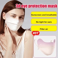 Female summer thin mask Breathable ice silk full face mask Sun mask cooling antiUV eye blush mask