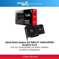 ASUS DUAL Radeon RX 9060 XT 16GB GDDR6 Graphics Card