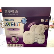 9成9新【PHILIPS AVENT】自然原生雙邊電動吸乳器  (SCF316）2021/11購入