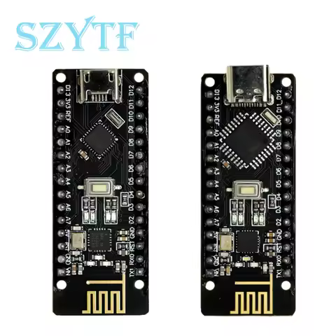 RF-Nano Nano V3.0 Micro USB Board ATmega328P QFN32 5V 16M CH340 Integrate NRF24L01+2.4G Wireless For