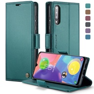 Caseme Phone Case For Samsung Galaxy A20 A30 A30S A50 A51 A50S A71 A70 Magnetic Leather Wallet Card Slot Retro Flip Cover Casing