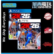 PS4 / PS5 NBA 2K26 (English/Chinese-Disc-New Seal) NBA 26