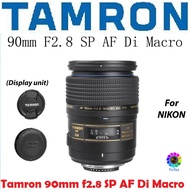 Tamron AF 90mm f/2.8 Di SP A/M 1:1 Macro Lens (Display New Set) (Nikon) Portrait king lens