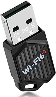 AX900M USB WiFi 6 Adapter for PC Desktop & Laptop, Dual Band 2.4/5GHz with Bluetooth 5.3, Wireless N