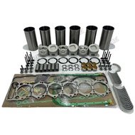 For Isuzu Diesel Engine 6SD1 Overhaul Rebuild Kit With Full Gasket Set Bearing Set And Valve
