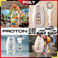 Proton S70 X90 X50 X70 Key Cover Key Case Sarung Kunci Remote Proton S70 Key Cover Proton X50 Key Co