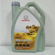 NEW PACKAGING HONDA Genuine Semi Synthetic 5W30 ENGINE OIL 4L 5W-30 MINYAK HITAM