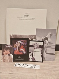 Blackpink Lisa Lalisa 生日 Lisa Photobook Vol. 4 0327 生日應援 kpop photocard lisa小卡 Lisa photo album Lisa