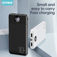 KIVEE พาวเวอร์แบงค์ พาเวอร์แบงค์ พาวเว่อร์แบงค์10000mAh power bank ของแท้ ของแท้ 100% พาวเวอร์แบงค์ 
