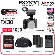 (Ready Stock) Sony FX30 / FX-30 Digital Cinema Camera with XLR Handle Unit (Sony Malaysia 2 YEARS Wa