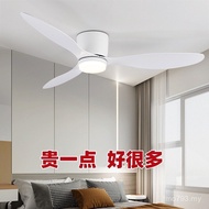 2025 Chandelier Ceiling Fan Lamp Ceiling Simple Nordic Lightless Electric Fan Ultra-Thin Fan Lamp St