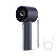 SANSONIC พัดลมมือถือ ความเร็วสูง ปรับระดับได้ 100 ระดับ จอแสดงผล LED 4000mAh พัดลมไอเย็นไฟฟ้าแบบพกพา