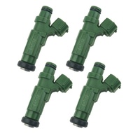 4Pcs 63P-13761-01 63P-13761 Fuel Injector Green New Version for Yamaha Outboard F150 HP 4T for YAMAH