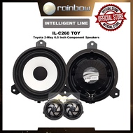 Rainbow Audio | Toyota 2-Way 6.5 Inch Component Speakers | Intelligent Line Series | IL-C260 TOY