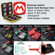 Nintendo Switch Game Card SD Storage Case Box Holder Cover Casing Mario Kart Pikachu Monster Hunter 