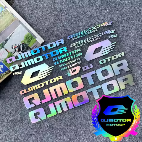 Stickers for QJMOTOR Vinyl Decal Reflective Fuel Tank Decal QJ600GS Q600RR RRQ600 SRK600 QJ250 Motor