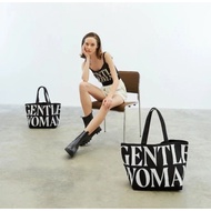 Gentlewoman tote bag black canvas original