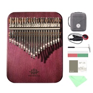 new Hluru Professional 17 key 21 key Purple Heart Kalimba Beginner Thumb Piano C Major Chromatic Mib