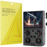 Lamshaw G350 Retro Handheld Game Screen Protector, [6 Pack] Full Coverage TPU Clear Film Compatible 