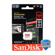 Micro SDXC MicroSDXC Extreme V30 A2 U3 4K 256GB SDSQXAV-256G Sandisk
