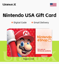 【Nintendo eShop USA】$5~$100 บัตรของขวัญ Nintendo Gift card ⚡ USA eShop $5~$100⚡【จัดส่งอีเมลและแชทตลอ