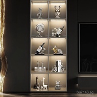 Luxury Hot-Selling Ornament6Combined TV Cabinet with Matching Binbin Set, Simple Decorative Wine Cab