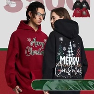 【Christmas limited edition M-8XL】M-8XL] American Street Christmas Printed Hoodie Couple's Loose Hood