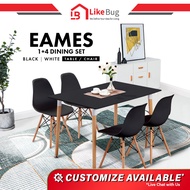 ⚡️LIKE BUG⚡️Creative Eames Simple Medium Sized Dining Table & Dining Chair