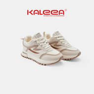 Kaleea - Giày Thể Thao Nữ Đi Bộ Tập Gym Chất Liệu Lưới Dệt Kim Sneaker Đế Cao 3p - T79