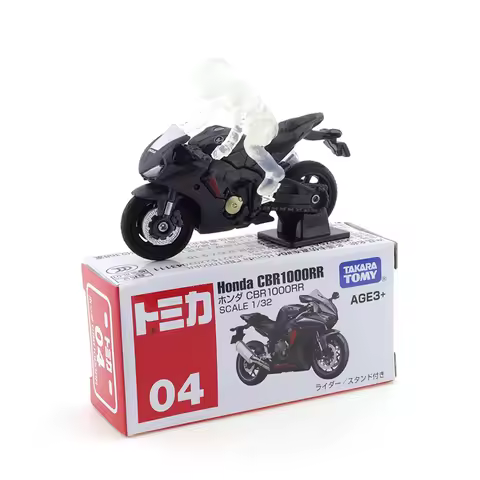 Takara Tomy Tomica No. 4 Honda CBR 1000RR Diecast Metal Pop Hot Miniature Kids Toys Collect Ornament