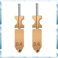 [G V W E] For  AD5X Hot End Kit 0.4mm+0.6mm High Temperature Resistant Quick Release Nozzle for AD5X