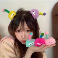 Cute Briquettes Twist Stick Hair Clip Antenna Ugly Doll Hairpin Hair Ball Duckbill Clip Funny Girl U