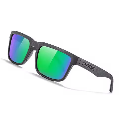 Polarized Sunglasses for Men Women Fashion Kdeam Brand Trendy Outdoor Eyewear For Couple Transparent