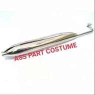 Honda C70 C50 Standard Exhaust - Honda C70 Standard Exhaust - Honda C70 C50 Exhaust - C70 Exhaust