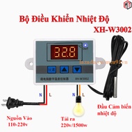 Bộ Cảm Biến - Điều Khiển Nhiệt Độ XH-W3002  AC 220V - 1500W