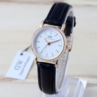 Original dw leather women's watch small leather women's watch/ black leather women's watch/