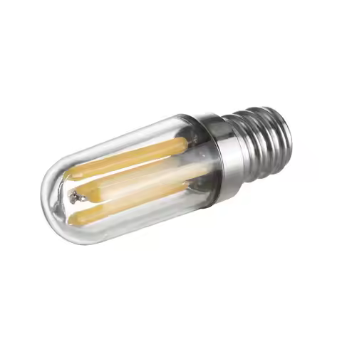 Mini E14 E12 1W 2W 4W LED Fridge Freezer Filament Light COB Dimmable Bulbs Lamp Cold / Warm White AC