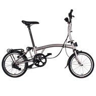 China 3Sixty Folding Bike 16 inch 6 speed M-Bar S6 Gray color