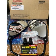ORIGINAL YAMAHA RXKING RX KING MIRROR SET 5BP-F6290-02 5BP-F6280-01