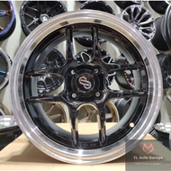 Enkei CPS (Black &amp; Silver) Sport Rim 15x7JJ ET35 (4x100)