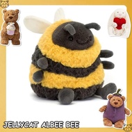 Jellycat Albee Bee Stuffed Animal Cute Bee Plushie Cute Stuffed Animals Cuddly Plush Doll Adorable T