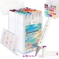 Set of 36 Colored Markers from Wakoud Art Maker (US Amazon product)